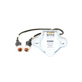 2758813 Pótkocsi aljzat, 2 M MINI DIN kamera